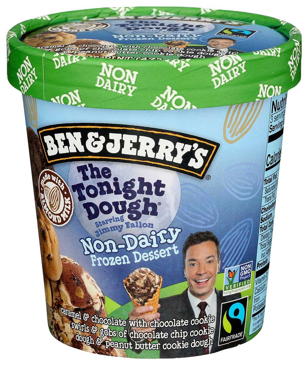 Ben and Jerrys The Tonight Dough Ice Cream, 1 Pint -- 8 per case