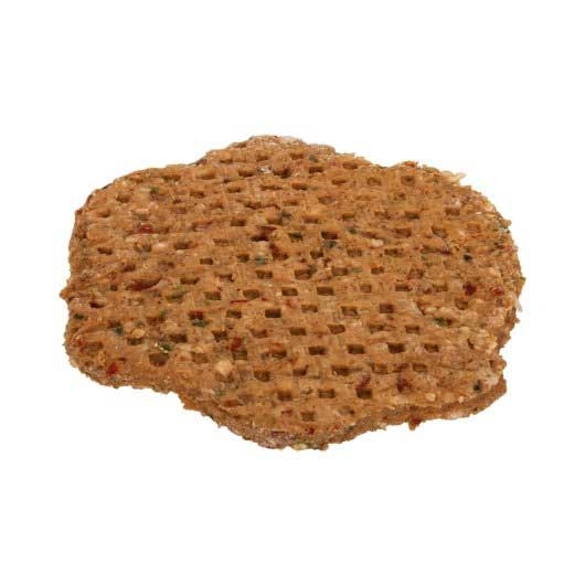 Holten Meat 4-1 Pepper Steak Beef Patty Hamburger, 40 Pieces of 4 Ounce, 10 Pound