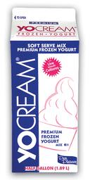Yocream Yogurt Mix, Peanut Butter Low-Fat Soft Serve, 64 Ounce -- 6 per case.