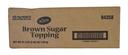 Njoy Brown Sugar Oatmeal Topping, 13 Gram -- 125 per case.