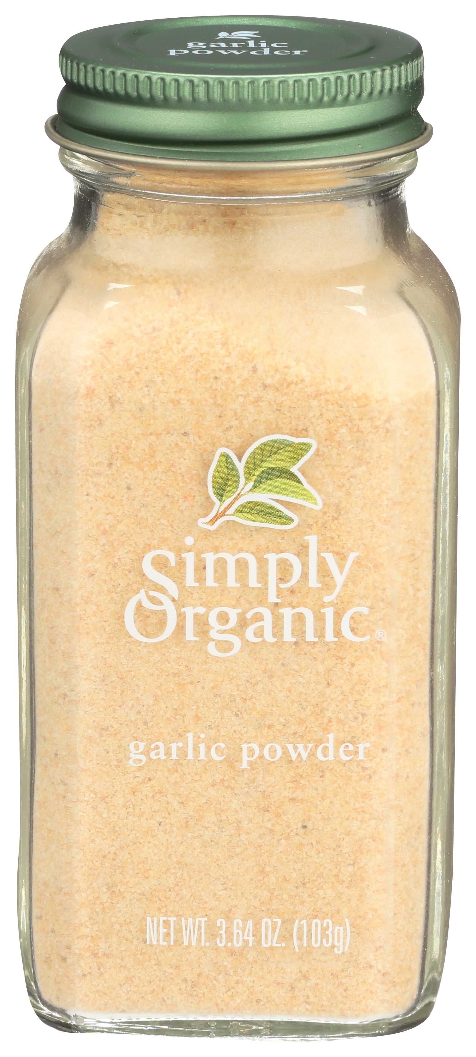 Simply Organic Garlic Powder, 3.64 Ounce Bottle -- 6 per case.