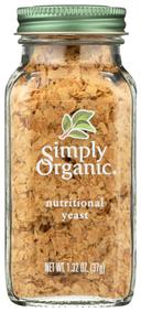 Simply Organic Nutritional Yeast Seasoning, 1.32 Ounce -- 6 per case