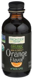 Frontier Herb Organic Orange Flavor, 2 Ounce