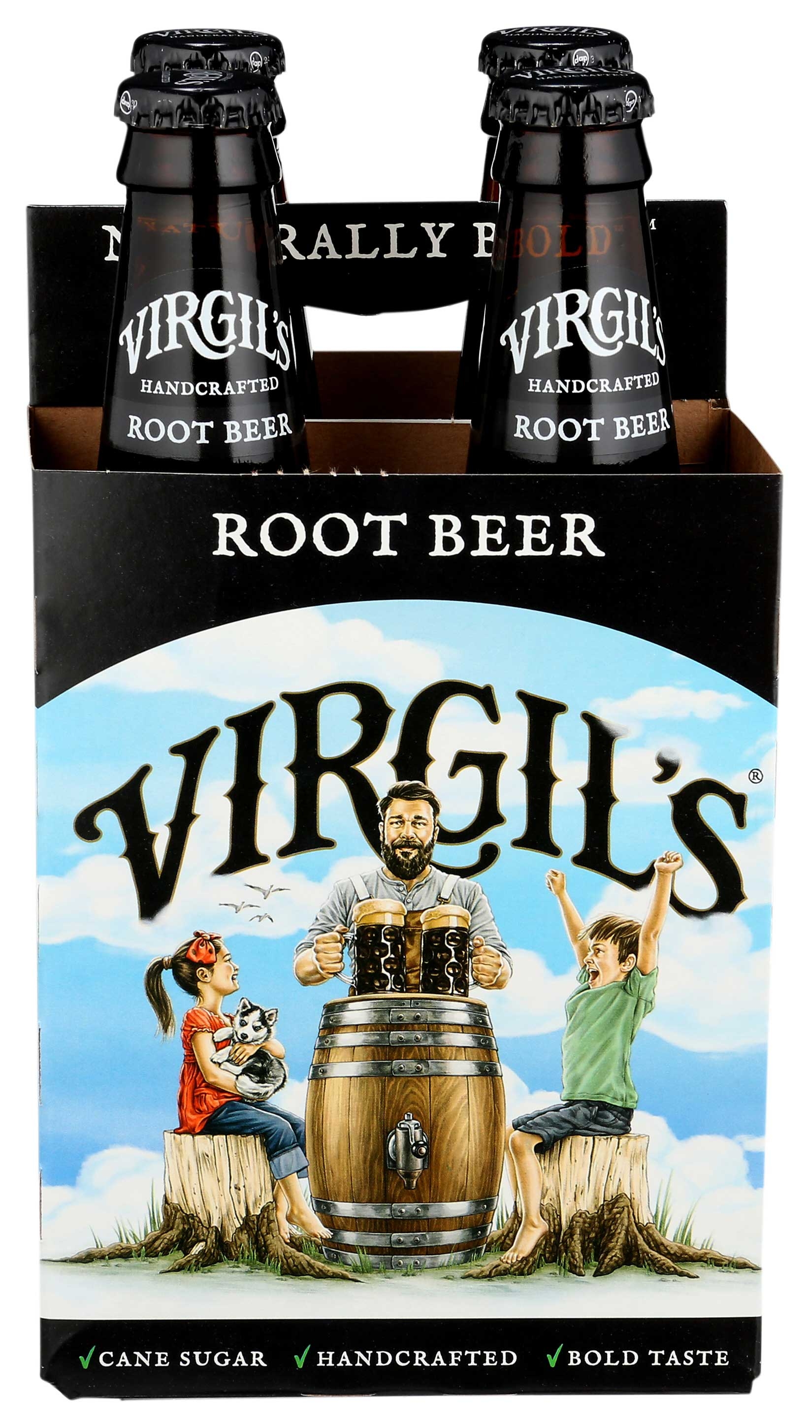 Virgils Handcrafted Root Beer, 12 Ounce -- 24 per case