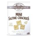 Westminster Baker Mini Saltine Cracker, 8 Ounce -- 12 per case