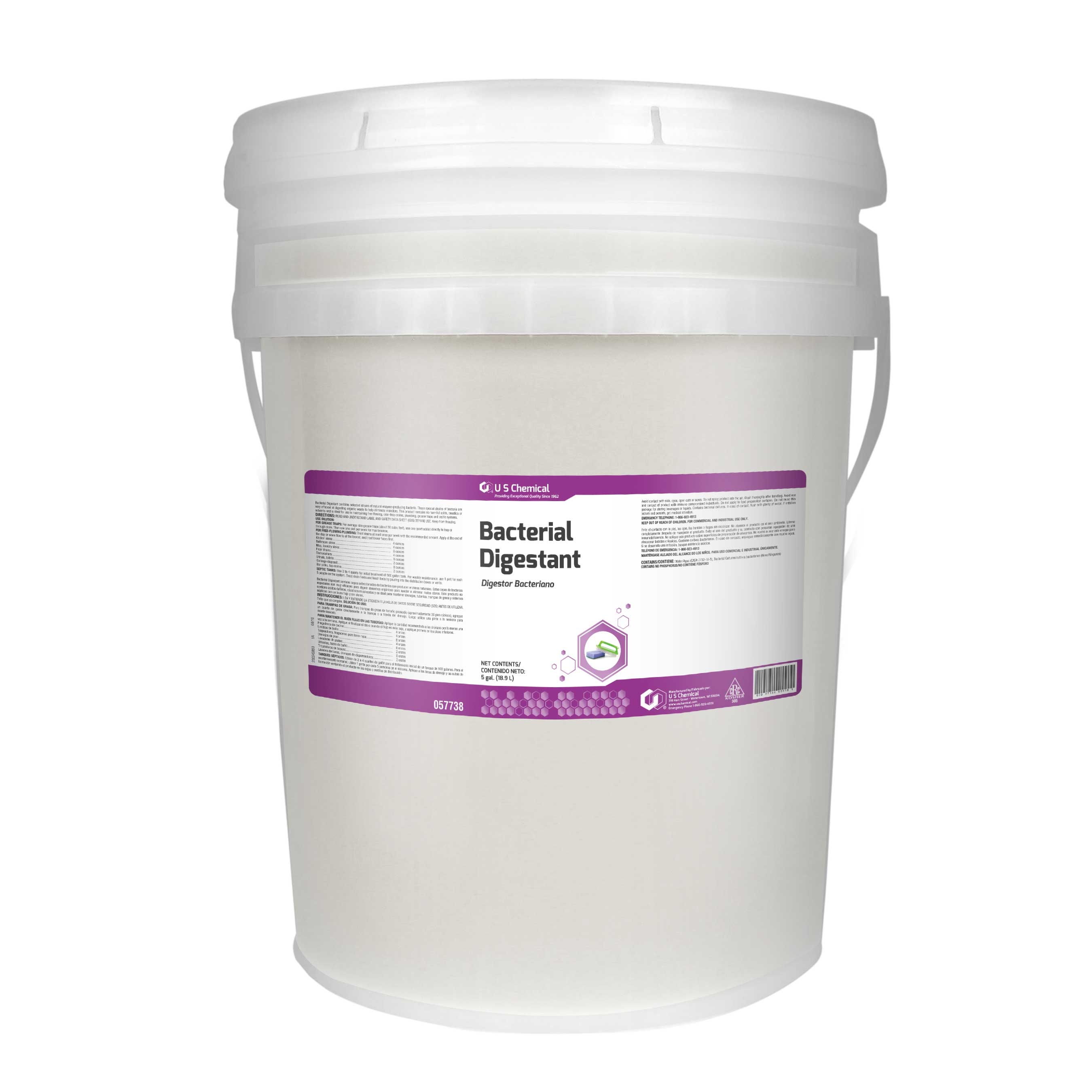 US Chemical Bacterial Digestant, 5 Gallon.