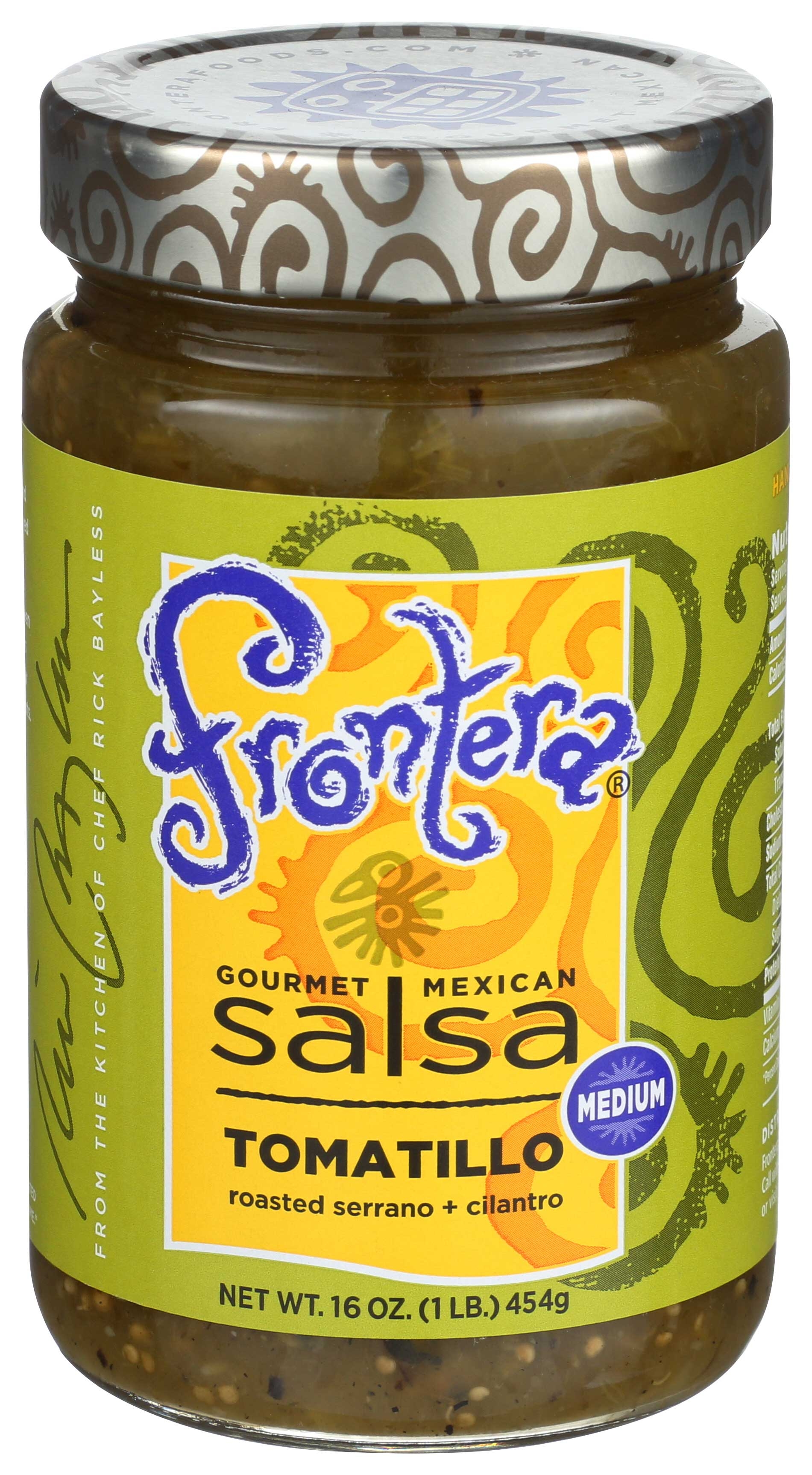 Frontera Medium Tomatillo Salsa, 16 Ounce -- 6 per case