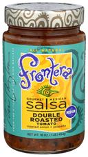 Frontera Foods Medium Double Roasted Tomato Gourmet Mexican Salsa, 16 Ounce -- 6 per case.