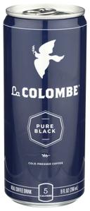 La Colombe Pure Black Cold Pressed Coffee, 9 Fluid Ounce -- 12 per case