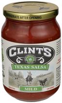 Clints Mild Texas Salsa, 16 Ounce -- 6 per case.