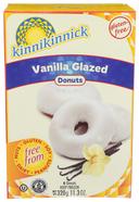 Kinnikinnick Foods Vanilla Glazed Donut, 11.3 ounce -- 8 per case
