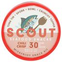 Scout Tuna with Chili Crisp Crunchy Topper Seafood Snack, 4.6 Ounce -- 6 per case
