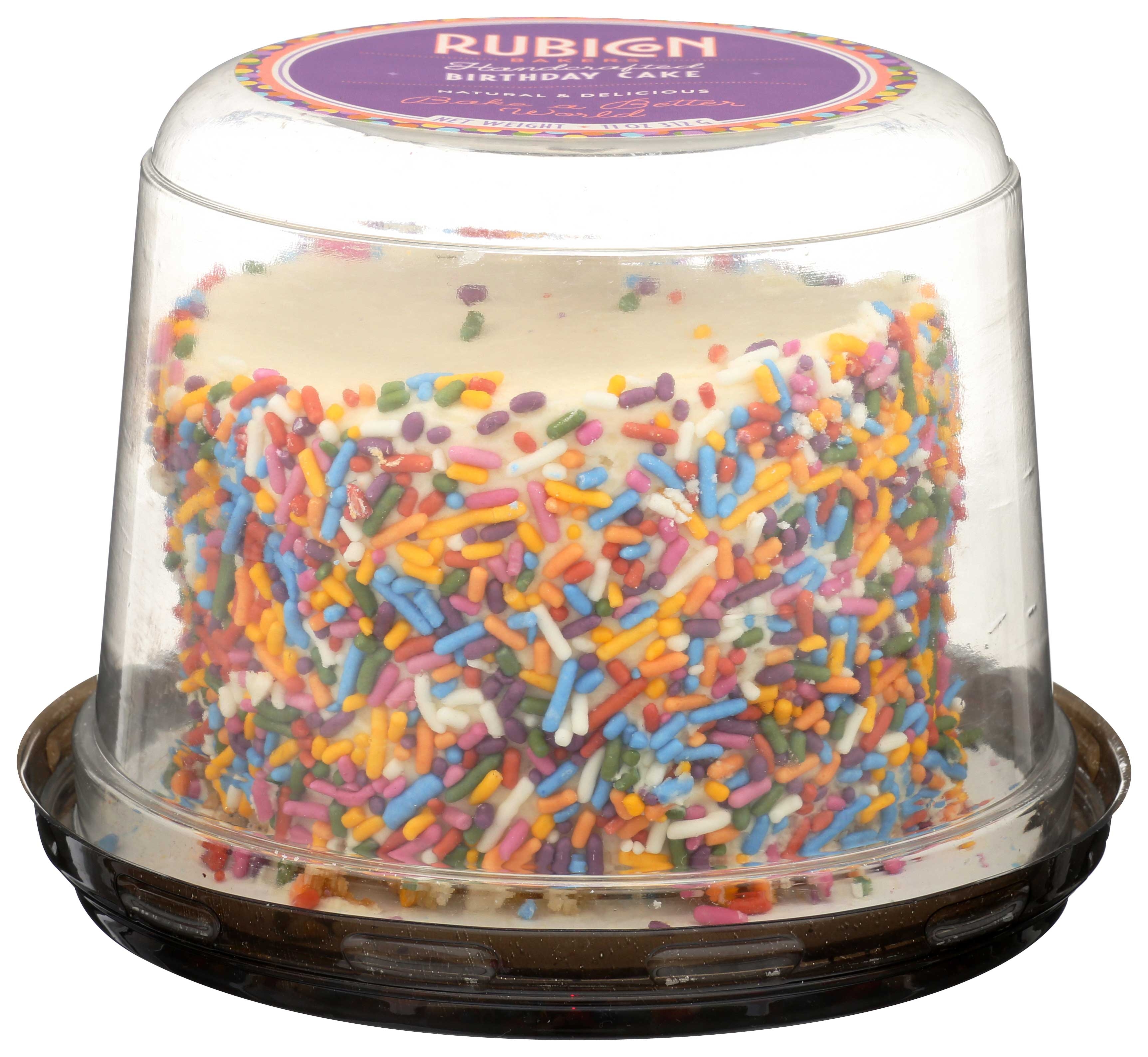 Rubicon Birthday Cake, 11 Ounce -- 12 per case