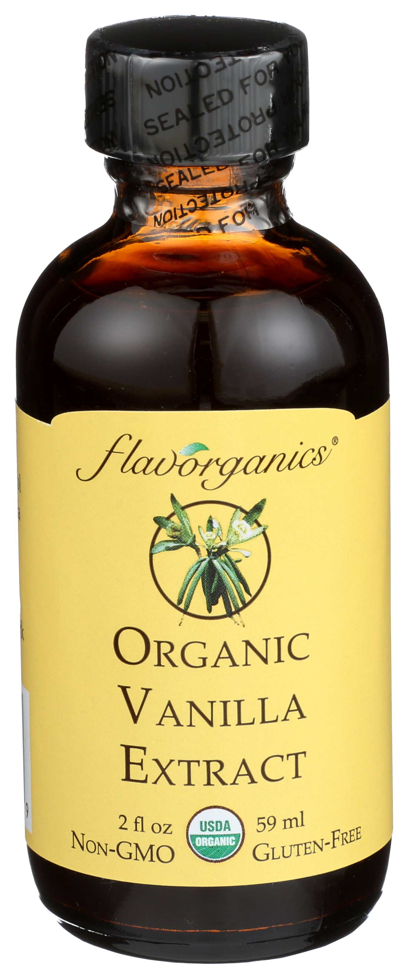 Flavorganics Organic Vanilla Extract, 2 Ounce