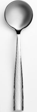 World Tableware Chivalry Extra Heavy Weight 18/8 Stainless Steel Bouillon Spoon -- 12 per case.