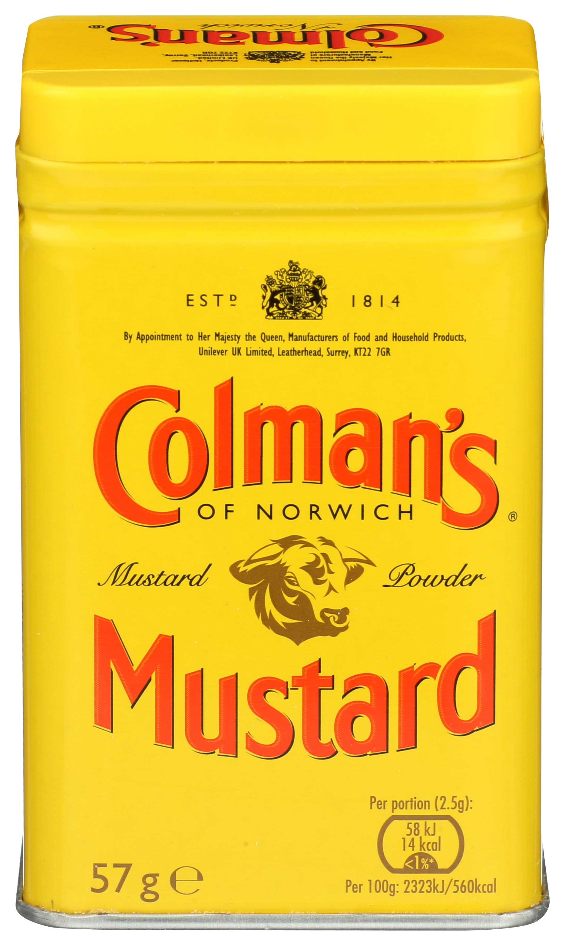 Colmans Dry Mustard, 2 ounce -- 12 per case