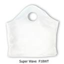 Command Packaging 18 X 16 x 9 inch White Wave Plastic Carry Out Bag, 500 count -- 500 per case
