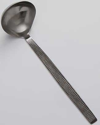 American Metalcraft Wavy Aged Stainless Steel Ladle, 13 inch Length