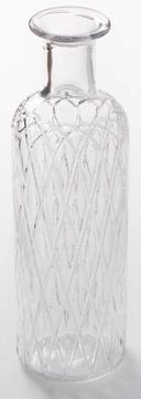 American Metalcraft Diamond Glass Water Bottle, 29 Ounce