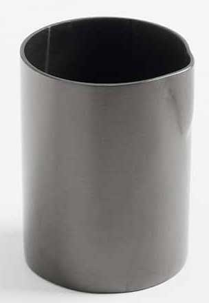 American Metalcraft Stainless Steel Black Round Creamer, 4 Ounce