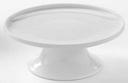 American Metalcraft Porcelain Large Serving Stand, 8 inch Dia x 3 1/8 inch Height