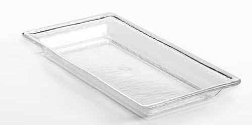 American Metalcraft Plastic Rectangular Rain Platter, 48 Ounce