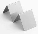 American Metalcraft Stainless Steel One or Two Compartment Half Size Taco Holder, 5 x 2 x 2 inch