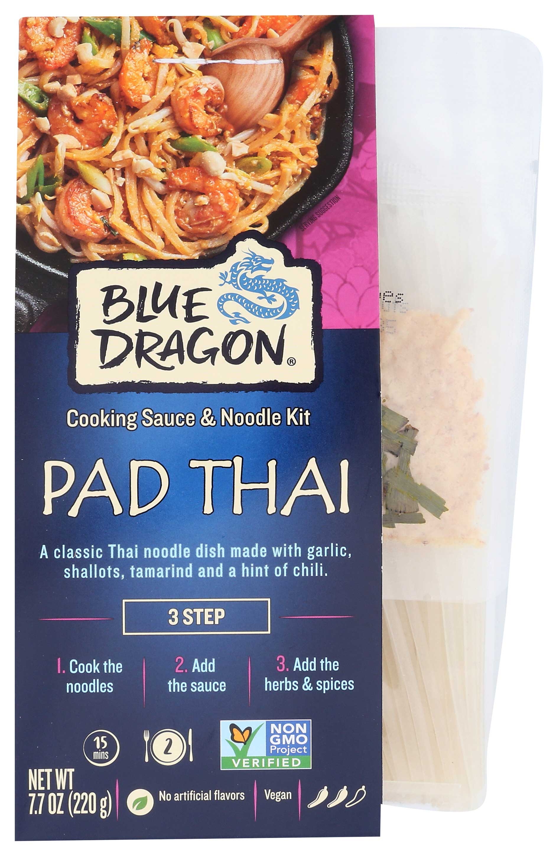 Blue Dragon 3 Step Pad Thai Kit, 7.7 Ounce -- 6 per case