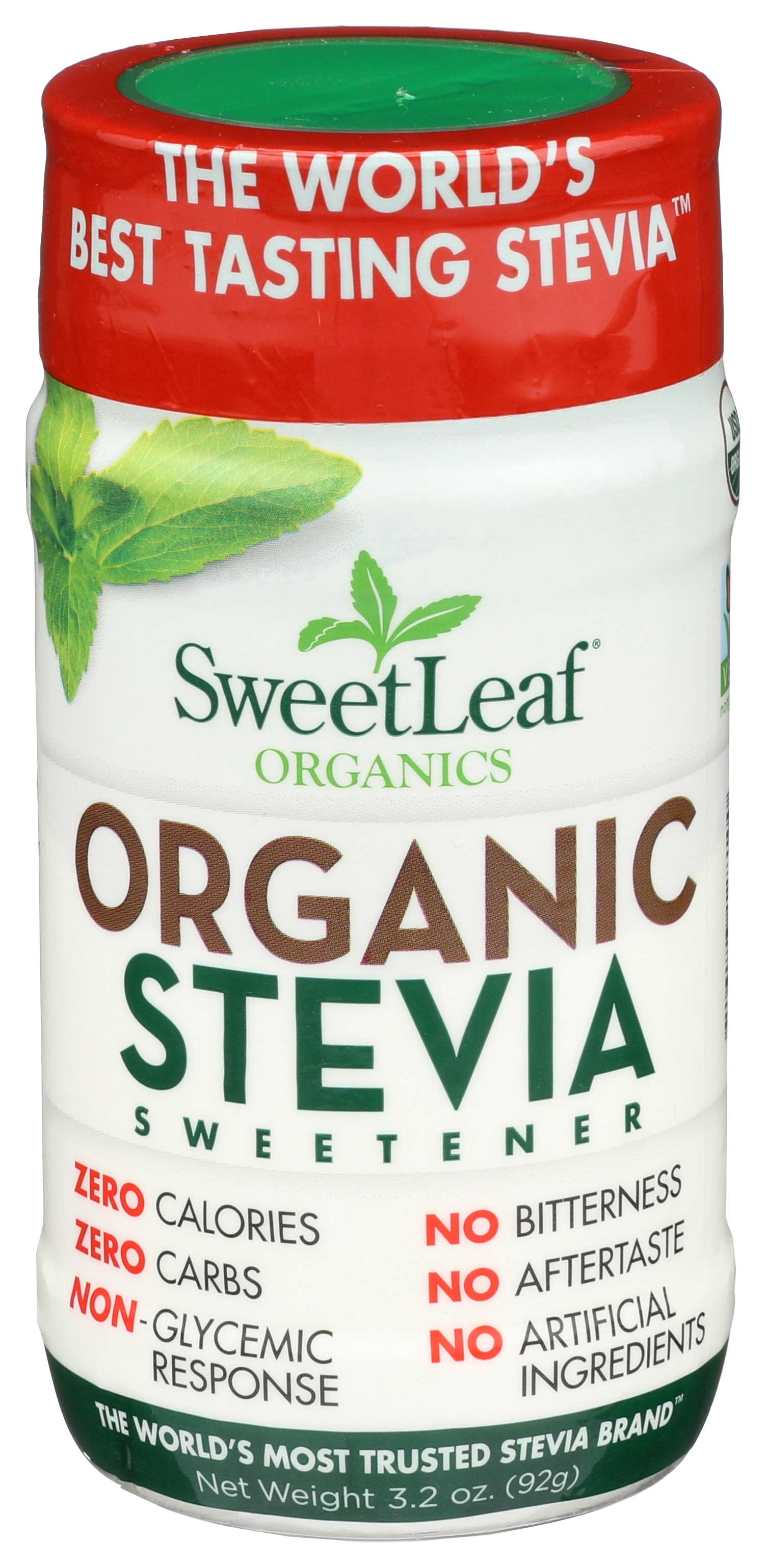SweetLeaf Sweetleaf Stevia Sweetener Powder, 3.2 Ounce -- 6 per case