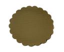 Boxit Gold Scalloped Cake Circle, 6 inch -- 100 per case.