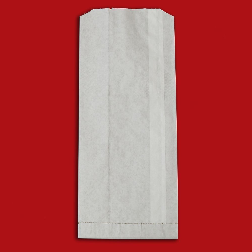 Fischer Plain Double-Wall Insulated Ice Cream Carry Out Bag, 5 1/2 x 3 1/2 x 13 inch -- 500 per case.