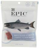 Epic Maple Glazed Smoked Tender Salmon Bites, 2.5 Ounce -- 8 per case