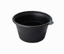 D and W Fine Pack Polypropylene Black Cruiser Bowl, 24 Ounce -- 624 per case.