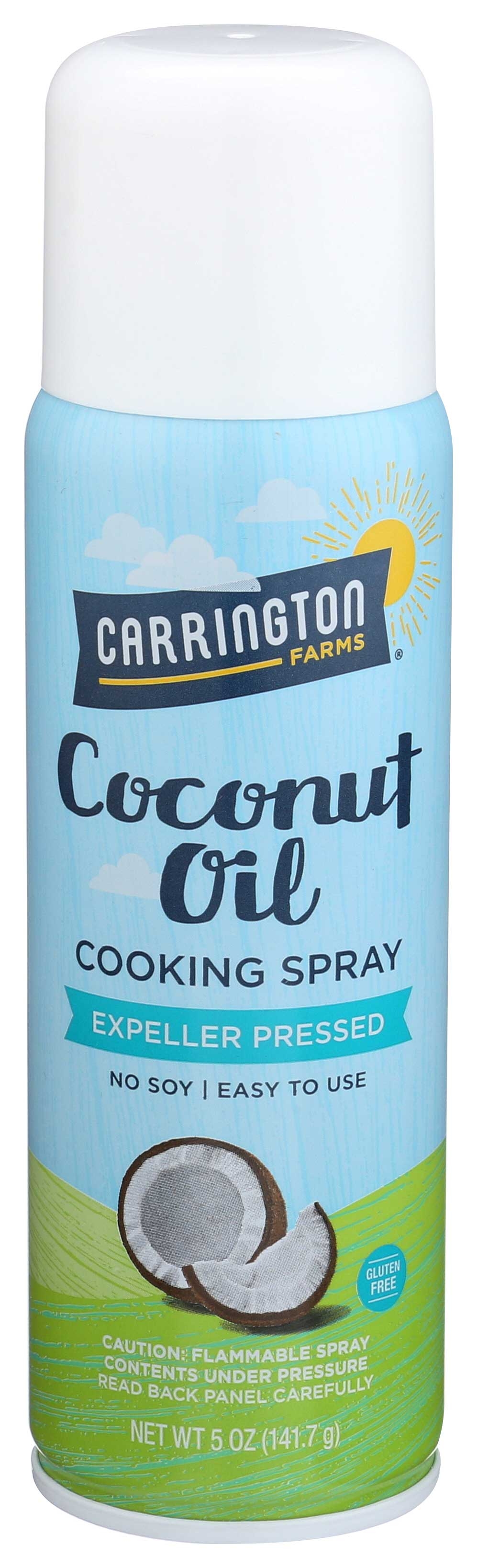 Carrington Farms Coconut Oil Cooking Spray, 5 Ounce -- 6 per case