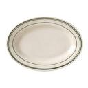 Del Mar Green Rolled Edge Platter, 9 3/8 inch -- 24 per case.