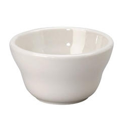 Vertex China Vista Collection Undecorated American White Narrow Rim Bouillon, 4 inch -- 36 per case.