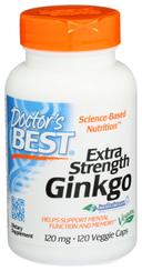Doctors Best Extra Strength Ginko 120 mg Veggie Caps - 120 count per pack