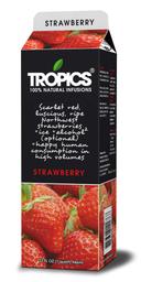 Tropics Strawberry Drink Mix, 32 Ounce -- 12 per case.