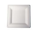 Kitch 24/7 White Square Molded Fiber Plate, 10 inch -- 250 per case