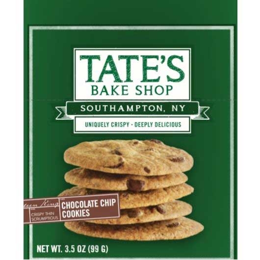 Tates Bake Shop Chocolate Chip Cookie, 3.5 Ounce -- 12 per case