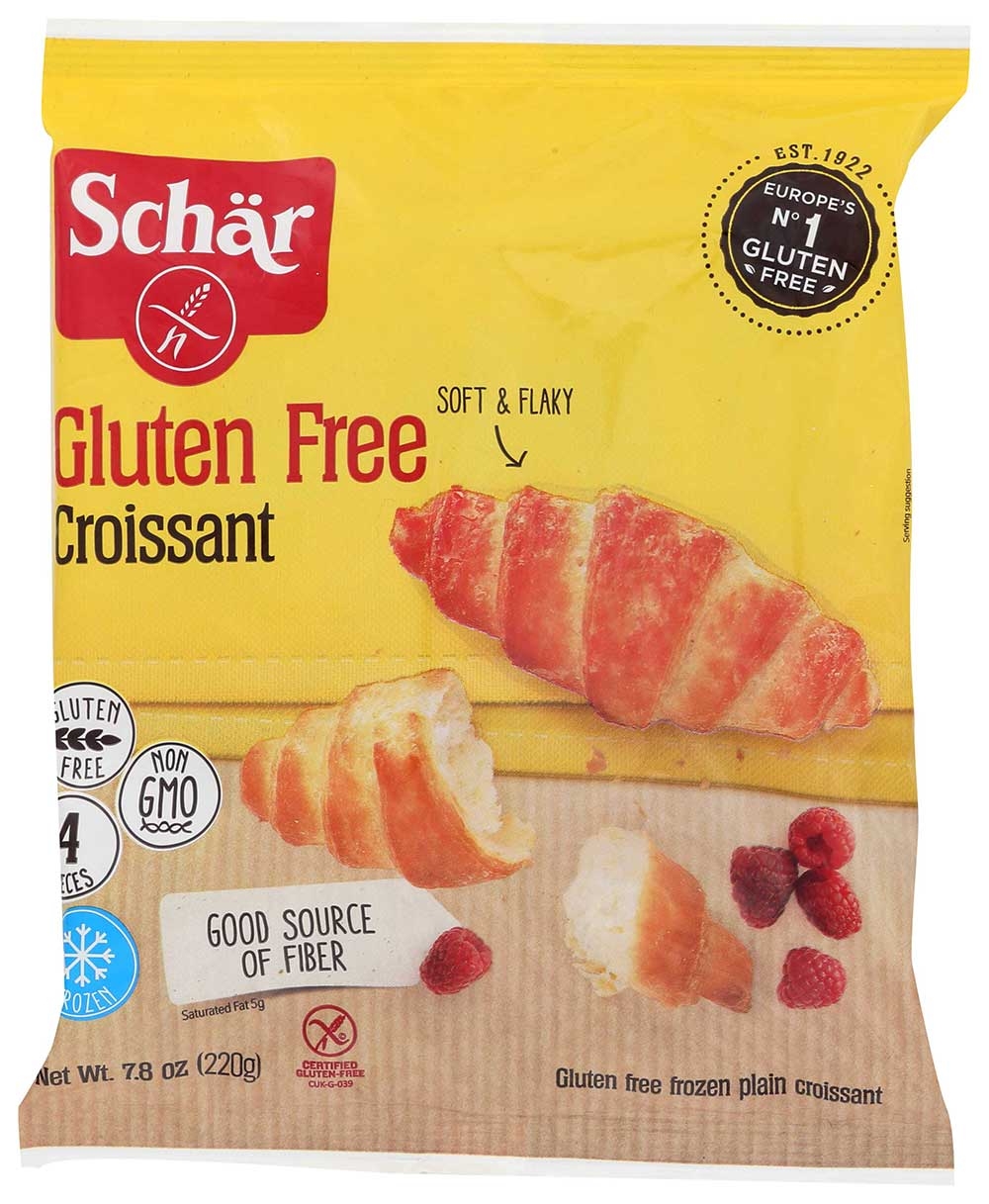 Schar Plain Croissants, 7.8 Ounce -- 12 per case.