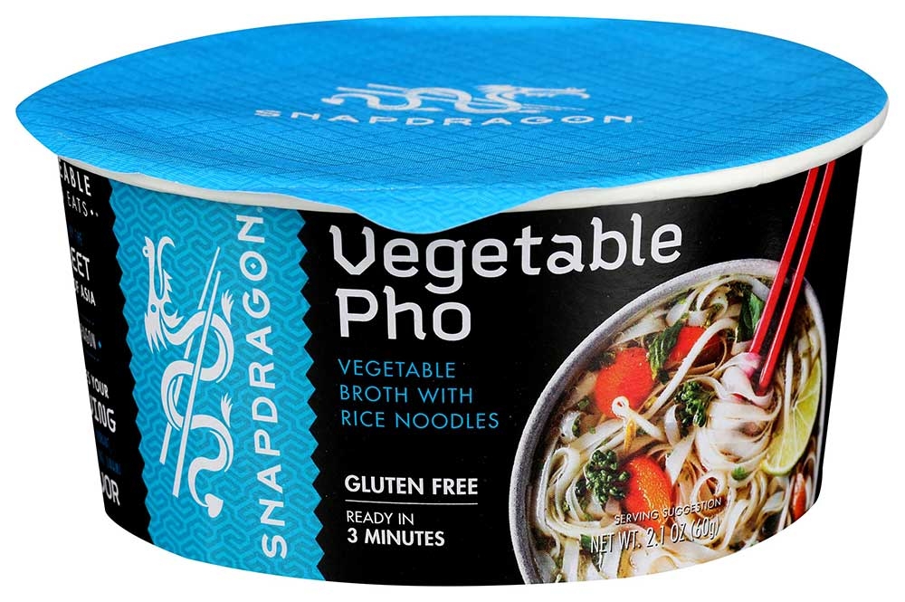 Snapdragon Foods Vegetable Vietnamese Pho Soup Bowl, 2.1 Ounce -- 6 per case