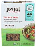Jovial Organic Brown Rice Caserecce Pasta, 12 Ounce -- 12 per case.