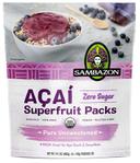 Sambazon Unsweetened Acai Superfruit Pack, 0.88 Pound -- 10 per case