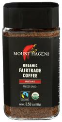 Mount Hagen Organic Regular Instant Coffee, 3.53 Ounce Jar -- 6 per case
