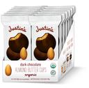 Justins Organic Dark Chocolate Almond Butter Cup, 1.4 Ounce -- 72 per case