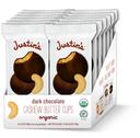 Justins Dark Chocolate Cashew Butter Cup, 1.4 Ounce -- 72 per case