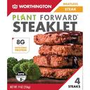 Worthington Plant Based Beef Style Steaklet, 9 Ounce -- 8 per case