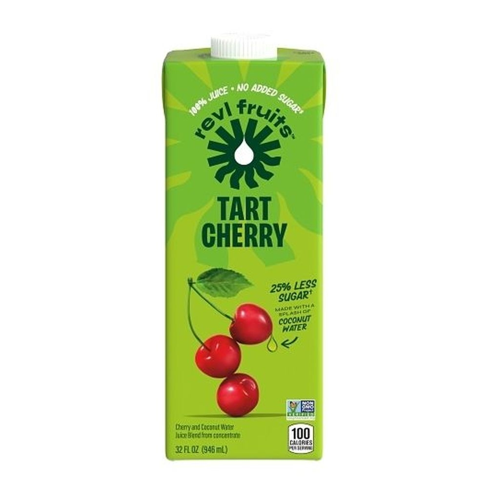 Revl Fruits Tart Cherry Juice, 32 Fluid Ounce -- 6 per case