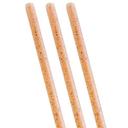 Mister Agave Standard Natural Agave Wrapped Jumbo Straw, 8.25 inch -- 2000 per case